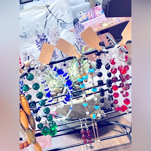 Soul Embellishment’s HandCrafted Dainty BÖHÖ Semi-Precious Natural Gemstones Set - Picture 11 of 16